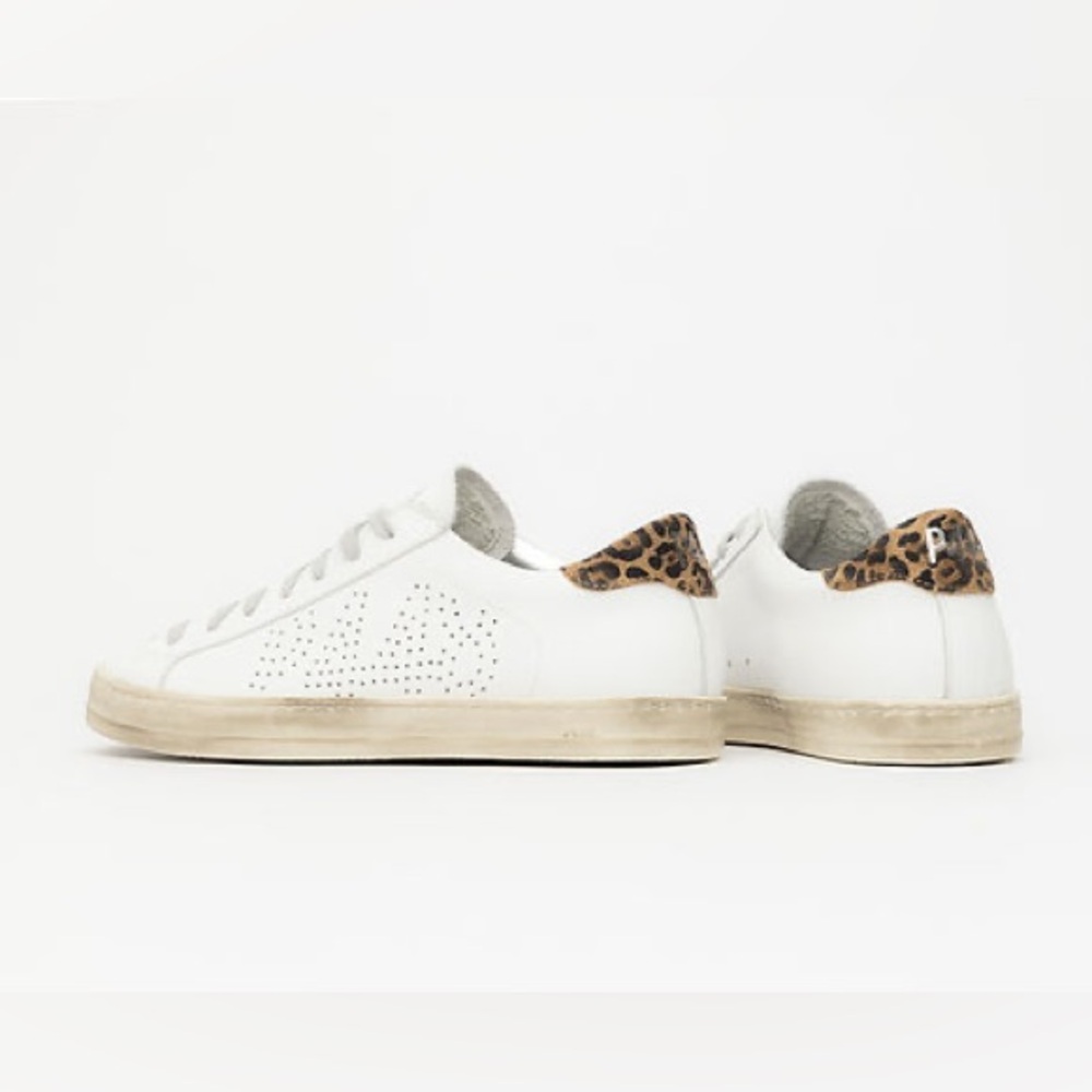 P448 - John White/Leopard Tab (Women)